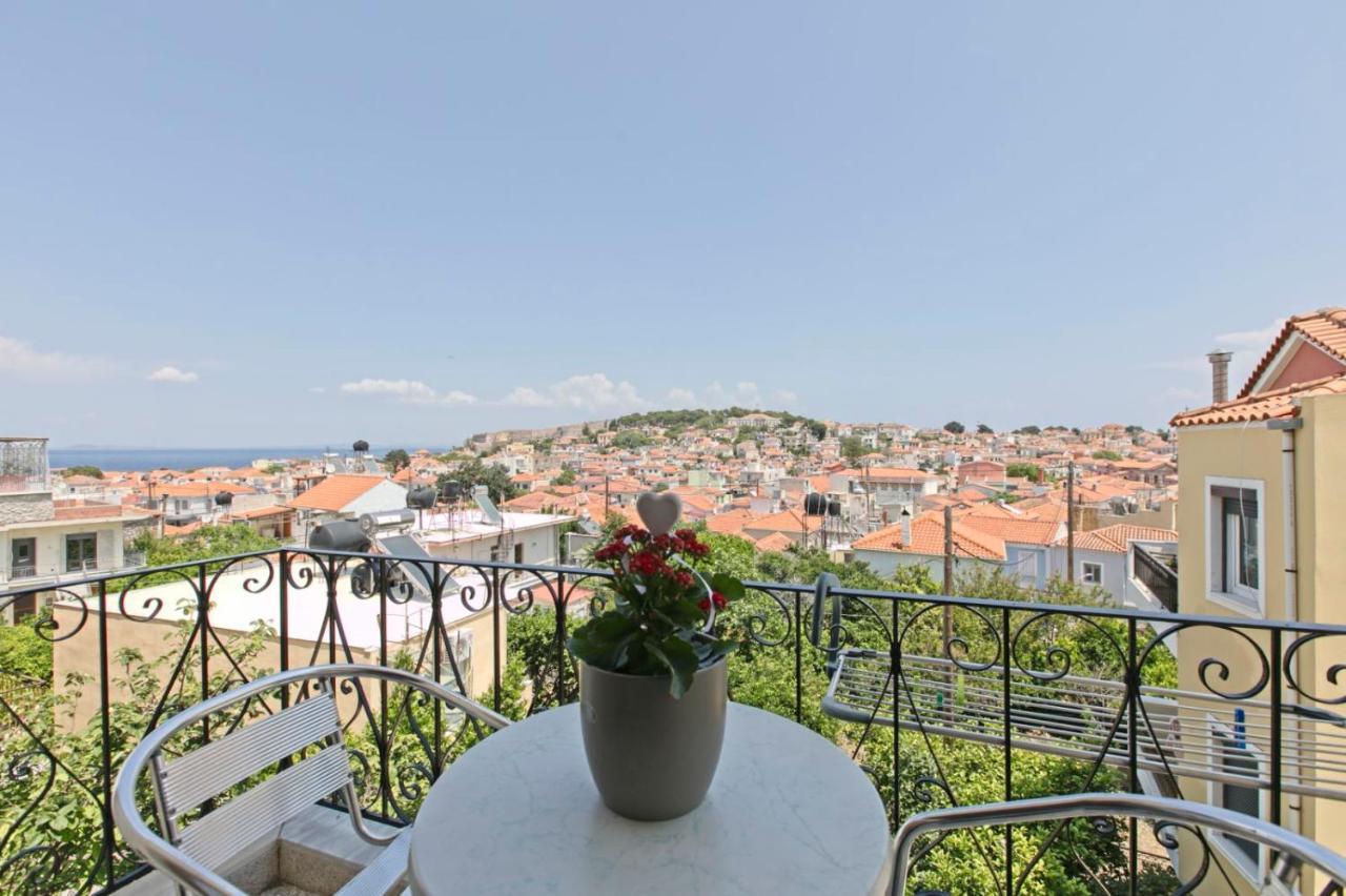 Mytilíni Selana Apartments מראה חיצוני תמונה